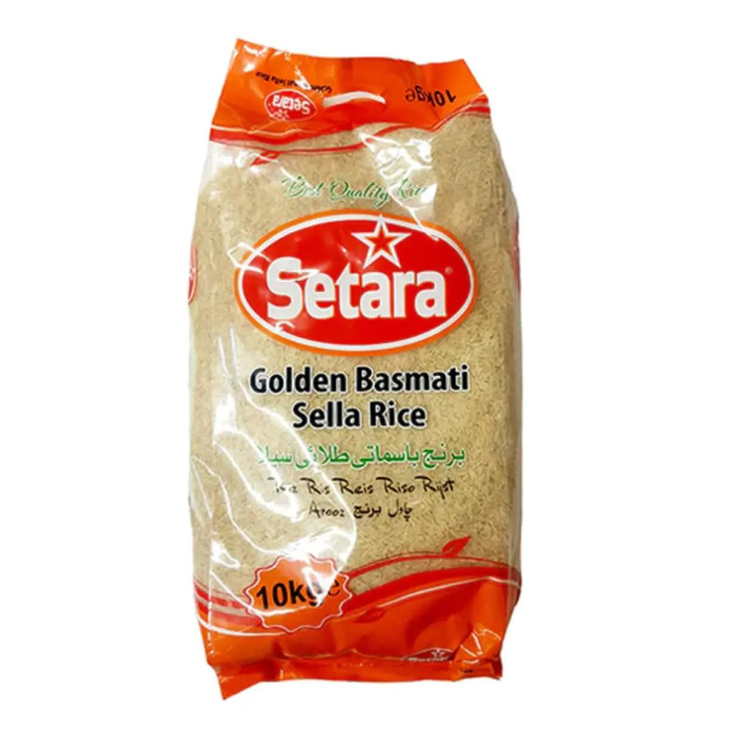 Setara Golden Sella Basmati Rice 10kg