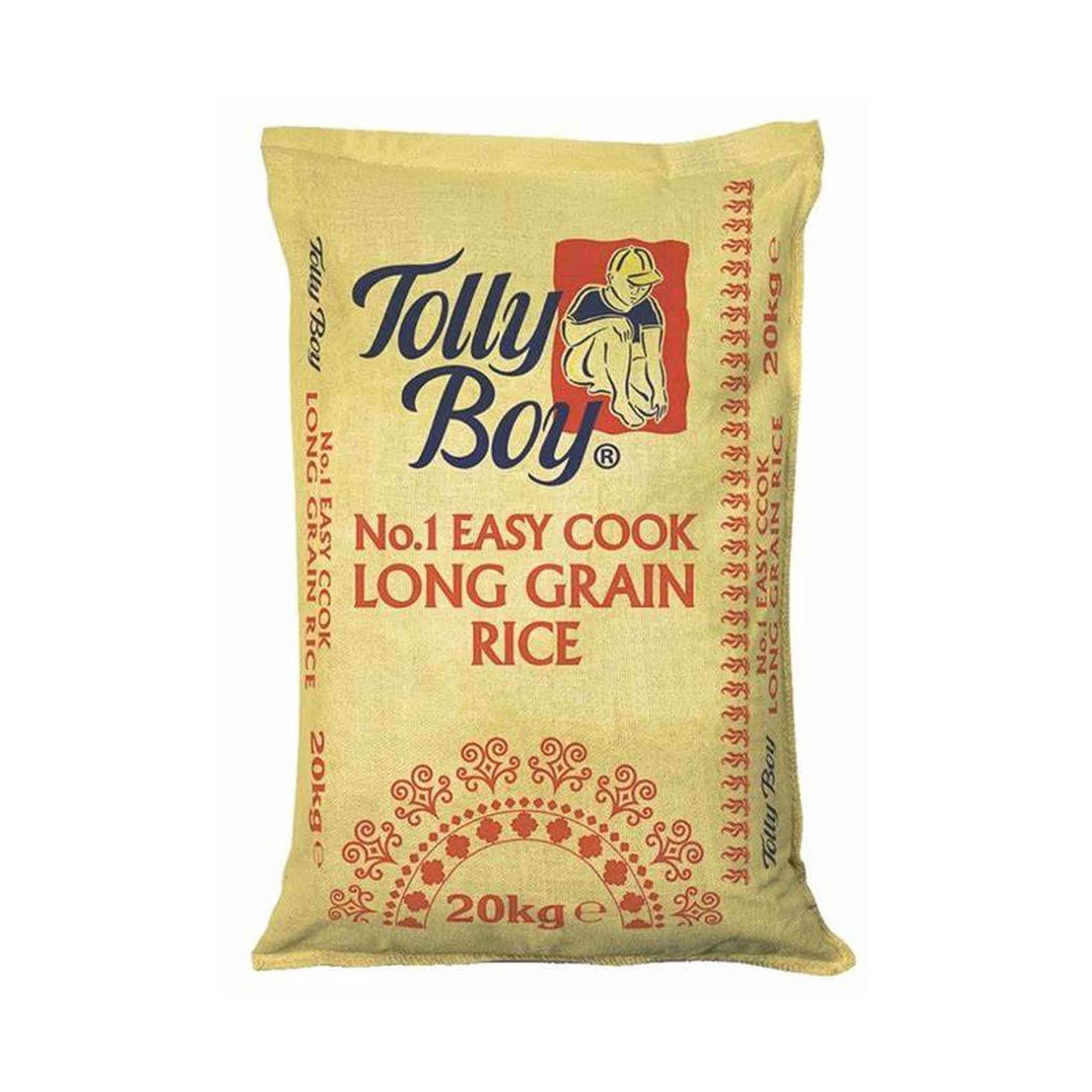 Tolly Boy Easy Cook Rice 20kg
