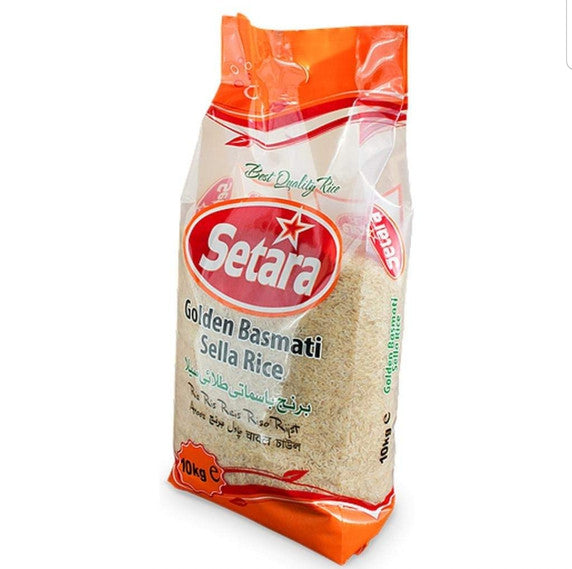 Setara Golden Sella Basmati Rice 10kg