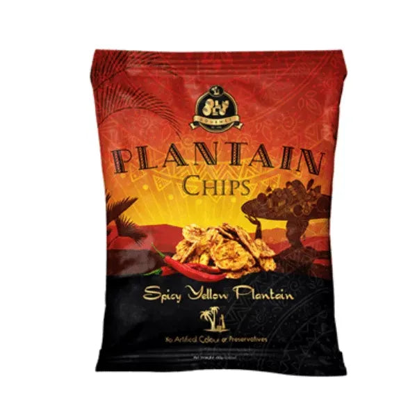 Olu Olu Chilli/Red Plantain Chips Box
